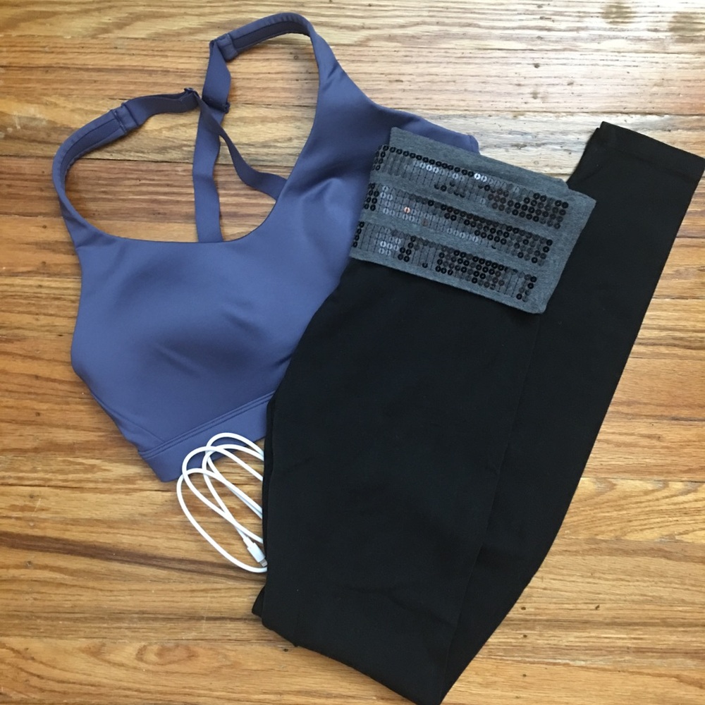 Victoria's Secret Sequin Yoga Pant Size S